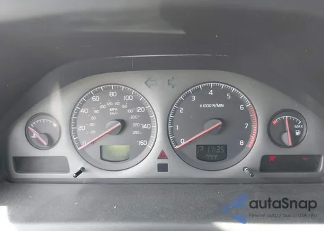 2003 Volvo S60 2.5T Awd z USA, uszkodzony, nr VIN YV1RH59H932256467